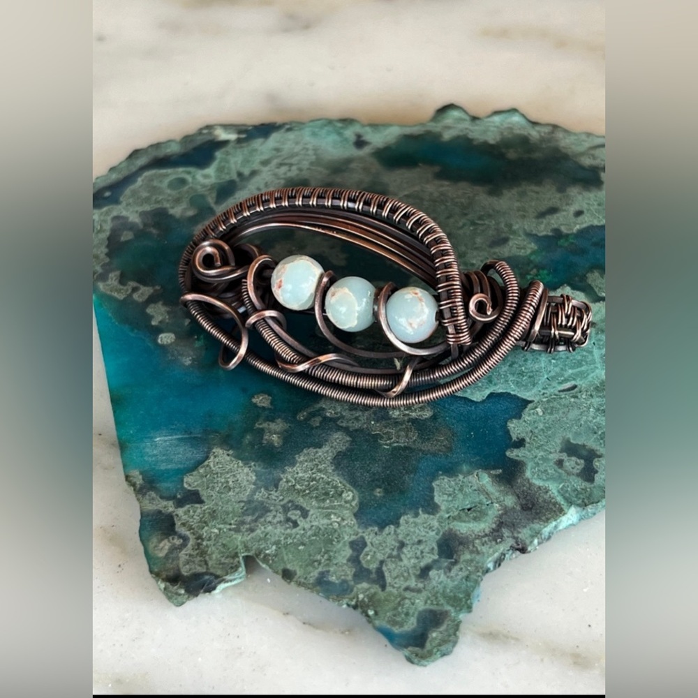 Patina Jasper Pendant
